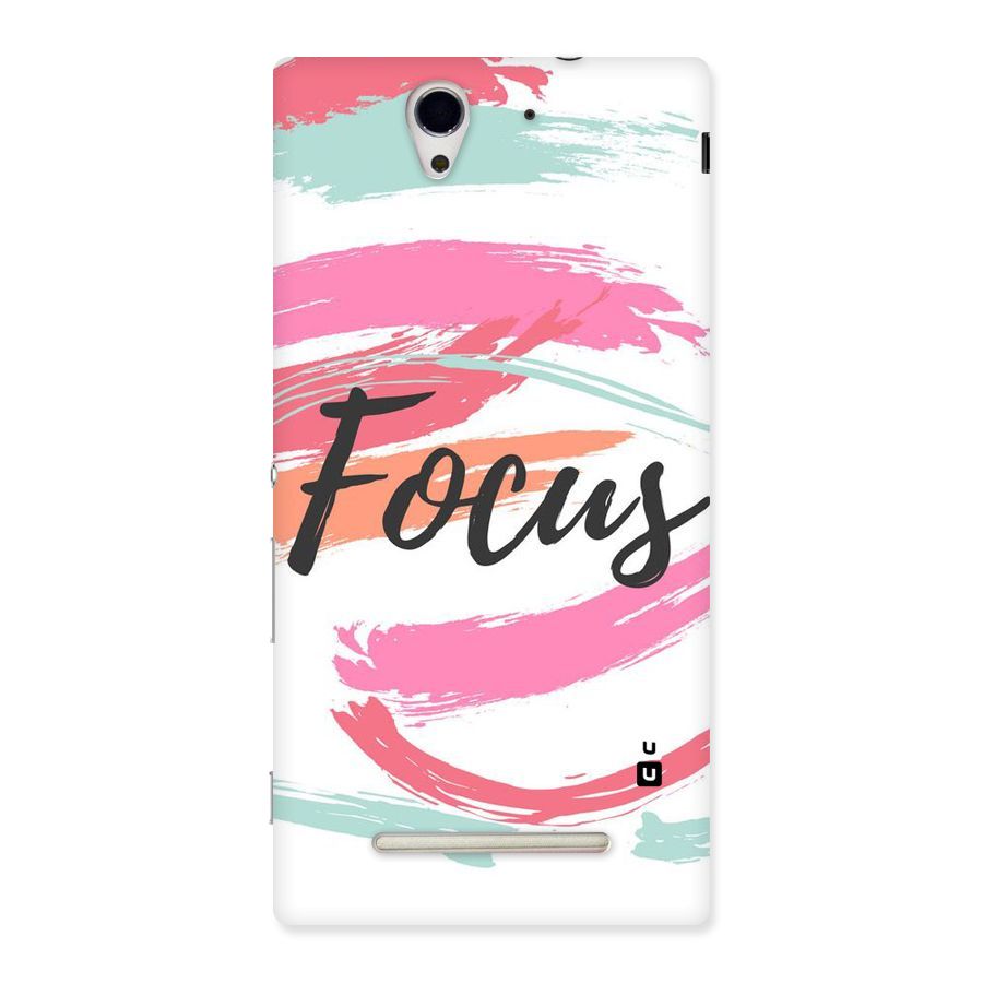 Focus Colours Back Case for Sony Xperia C3