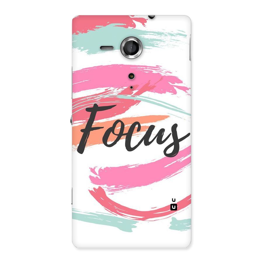 Focus Colours Back Case for Sony Xperia SP