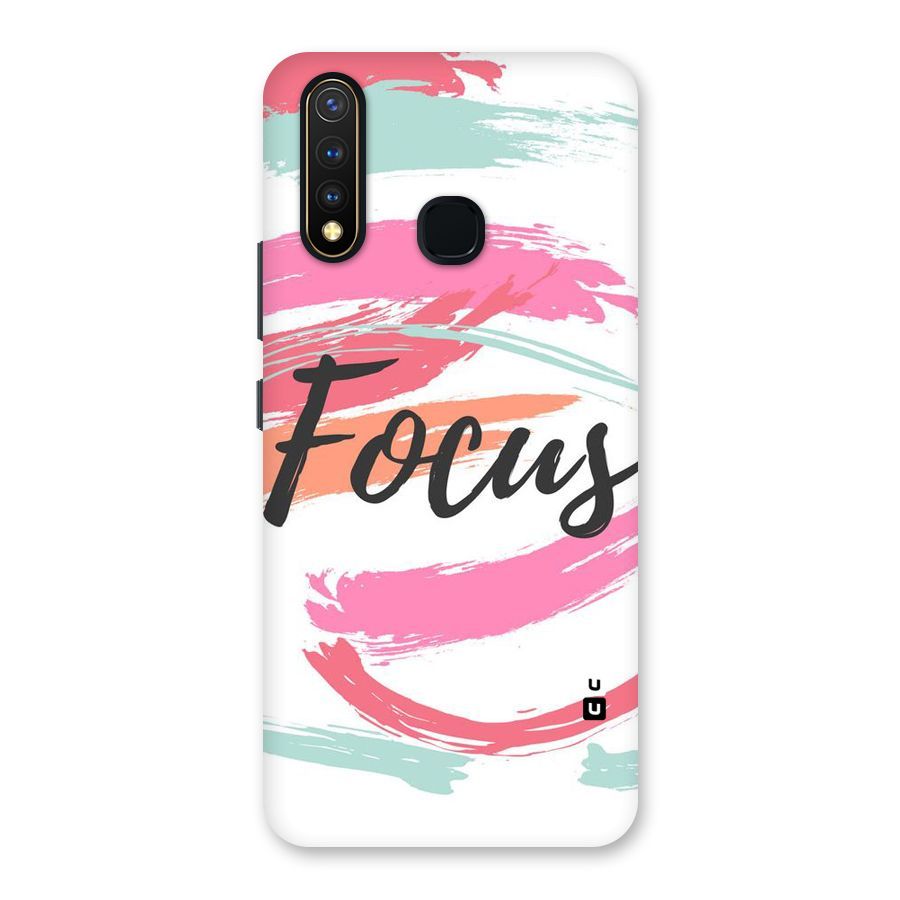 Focus Colours Back Case for Vivo U20