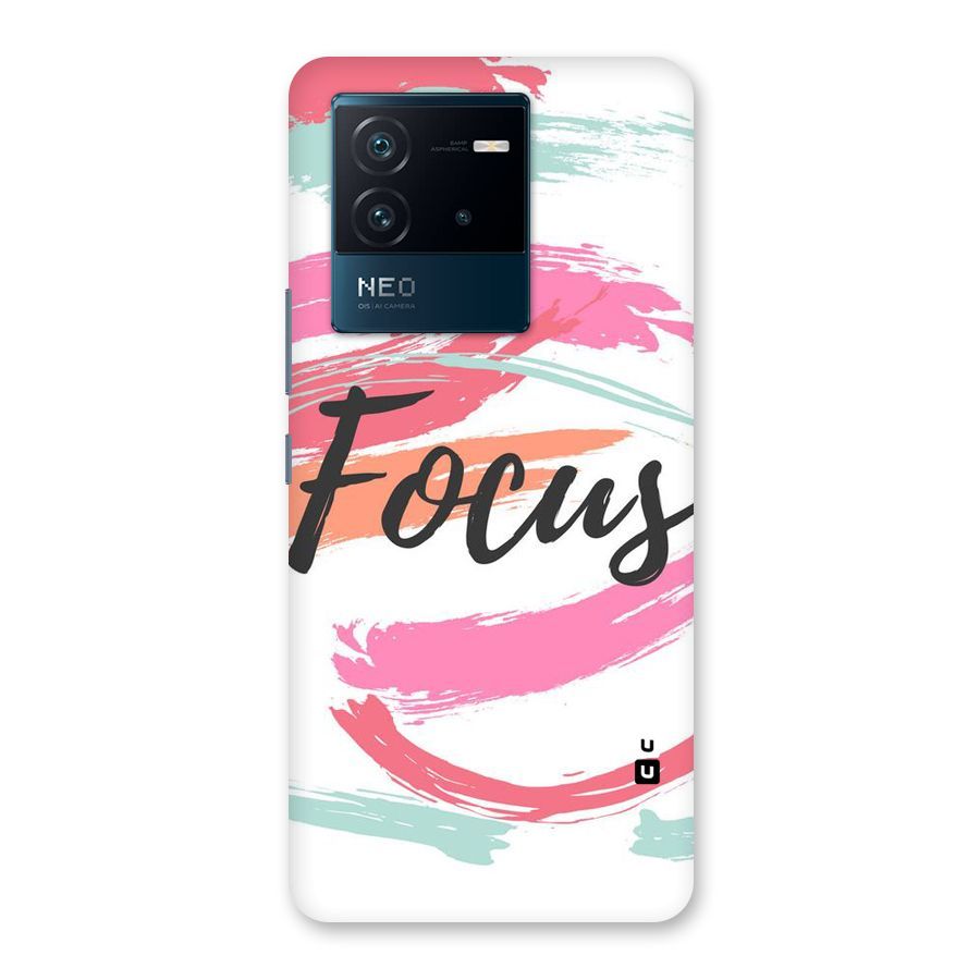 Focus Colours Back Case for Vivo iQOO Neo 6 5G