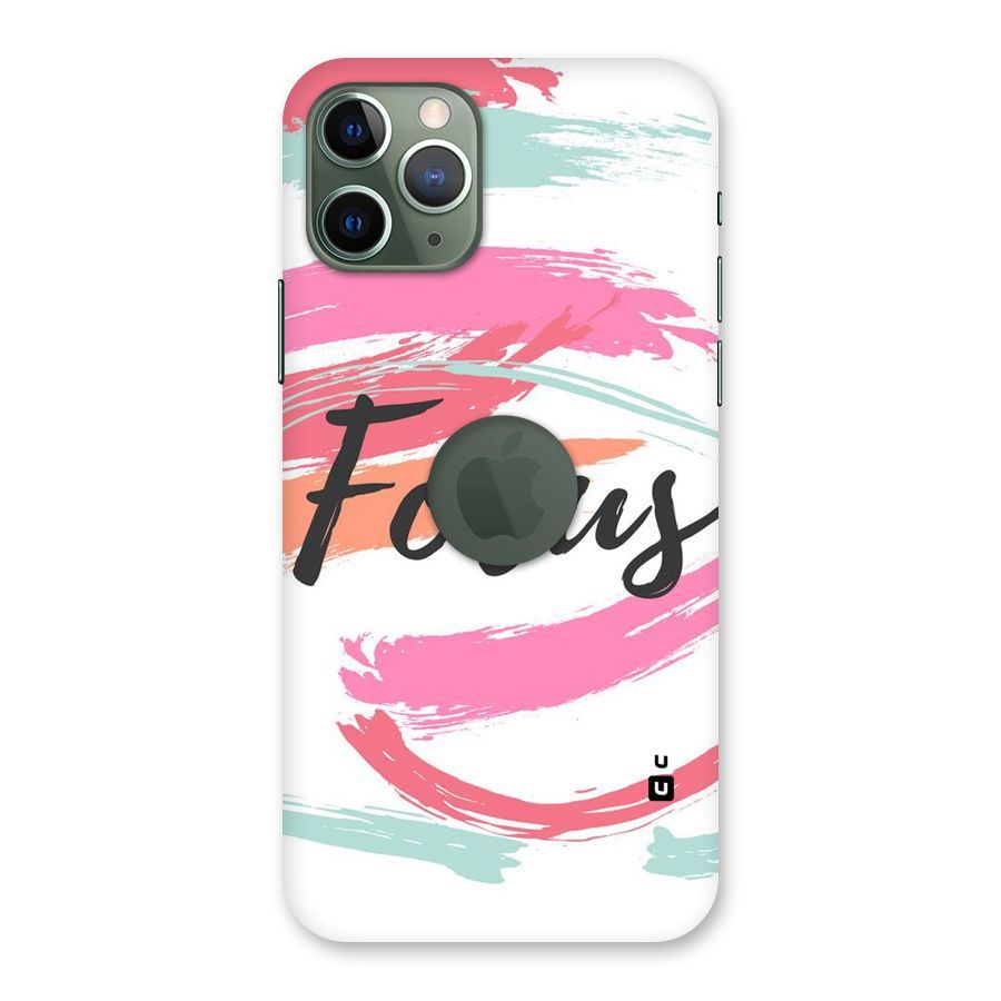 Focus Colours Back Case for iPhone 11 Pro Logo  Cut