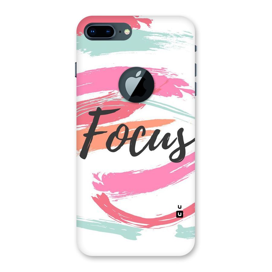 Focus Colours Back Case for iPhone 7 Plus Logo Cut