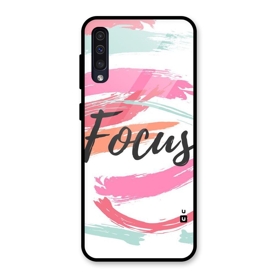 Focus Colours Glass Back Case for Galaxy A30s