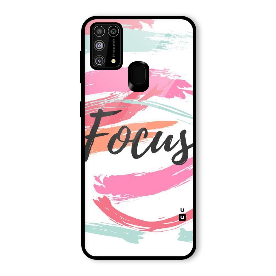 Focus Colours Glass Back Case for Galaxy F41