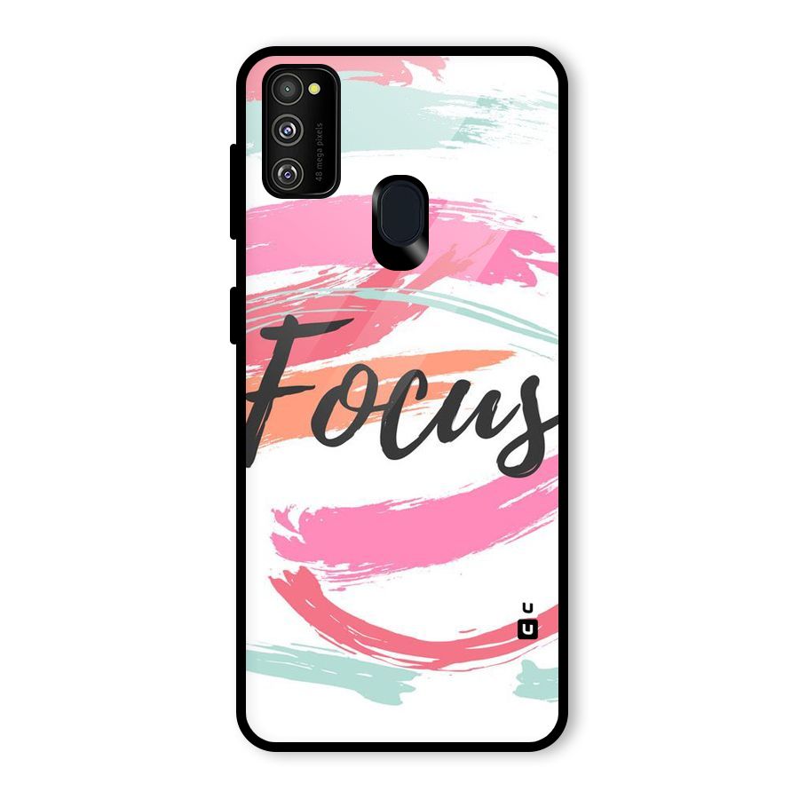 Focus Colours Glass Back Case for Galaxy M30s