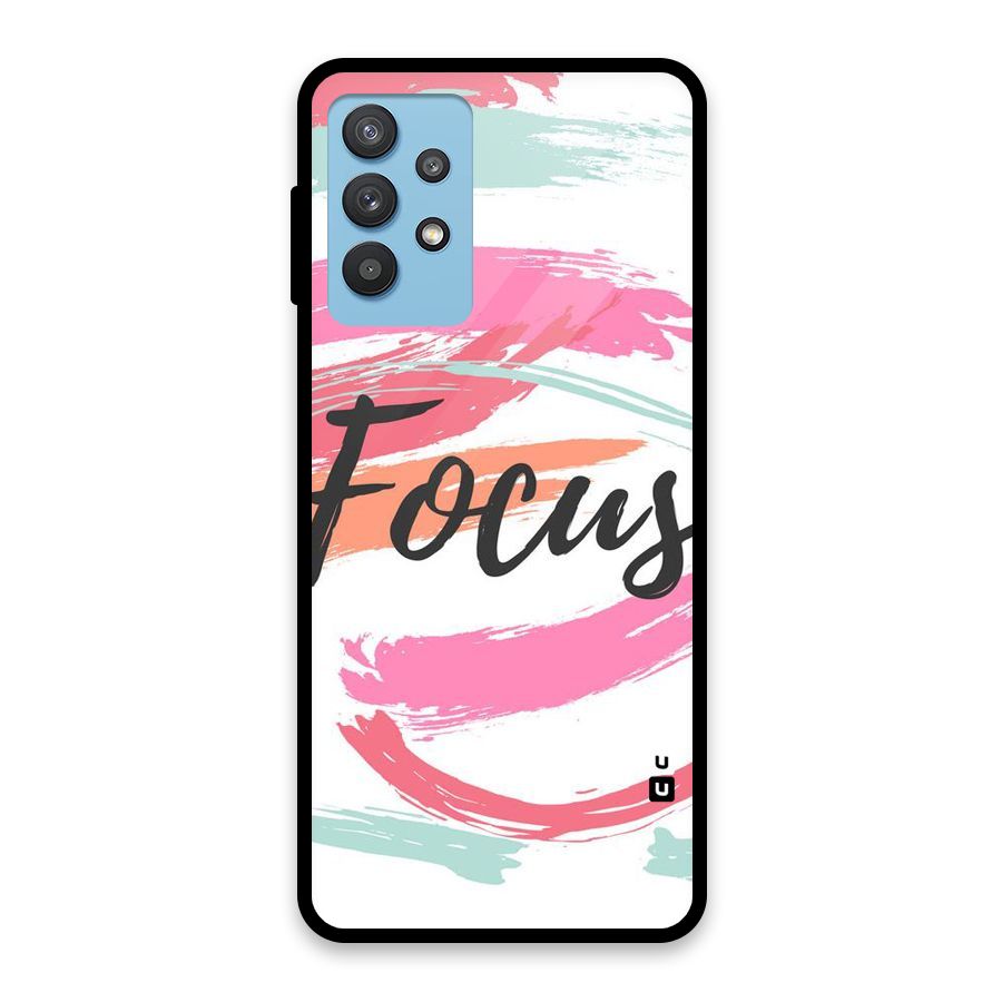 Focus Colours Glass Back Case for Galaxy M32 5G