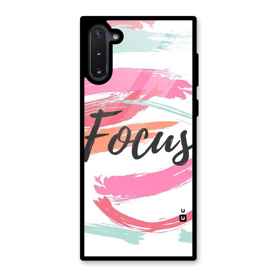 Focus Colours Glass Back Case for Galaxy Note 10