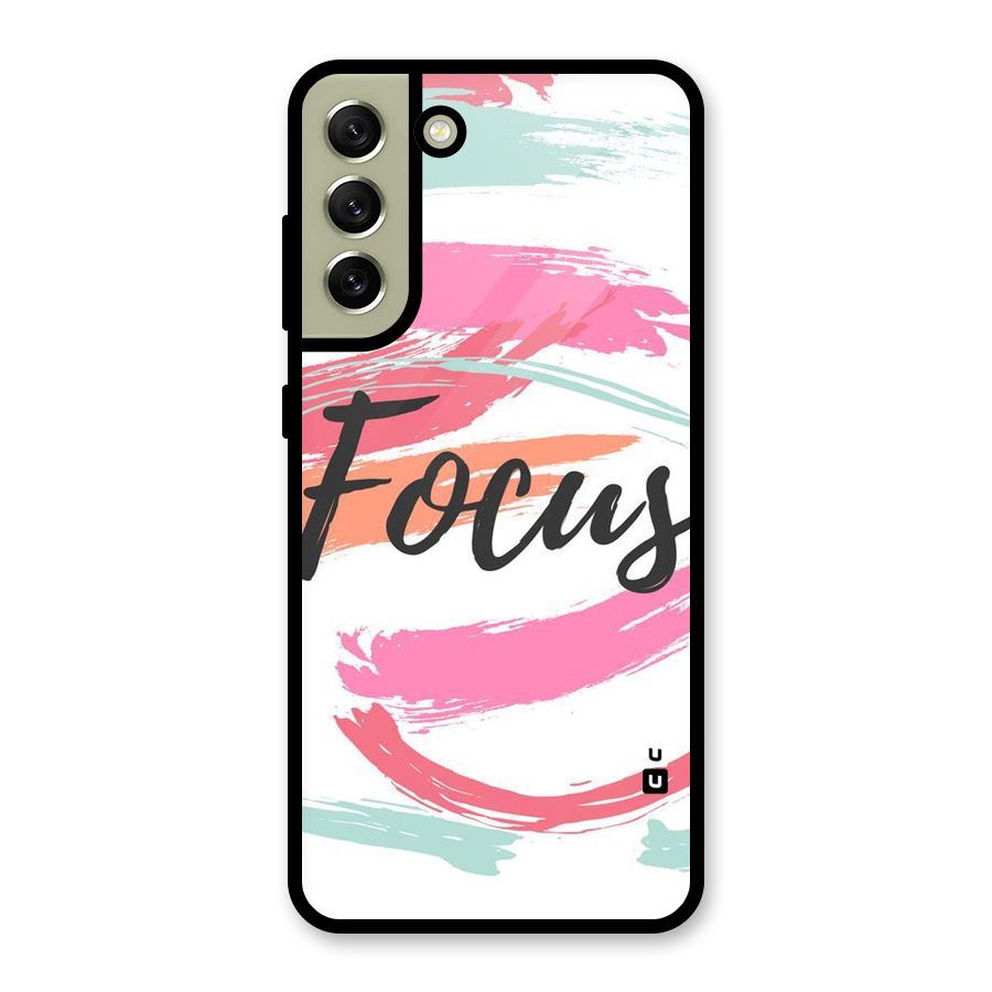 Focus Colours Glass Back Case for Galaxy S21 FE 5G