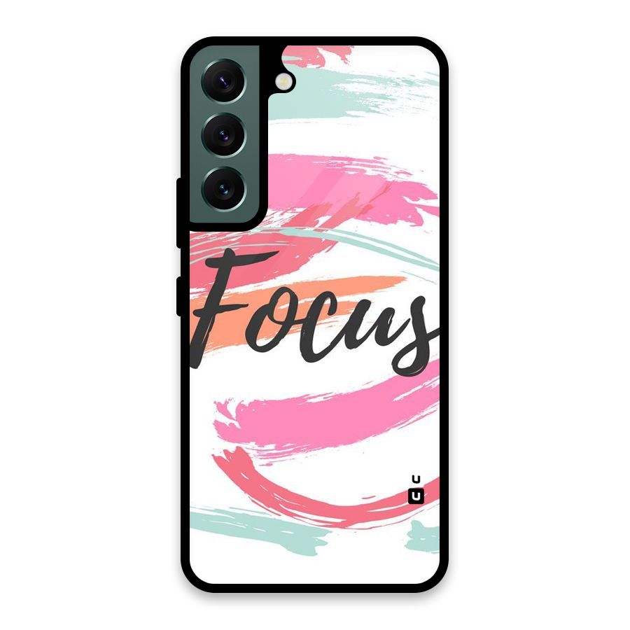 Focus Colours Glass Back Case for Galaxy S22 5G