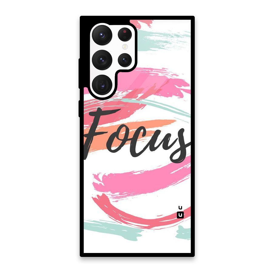 Focus Colours Glass Back Case for Galaxy S22 Ultra 5G