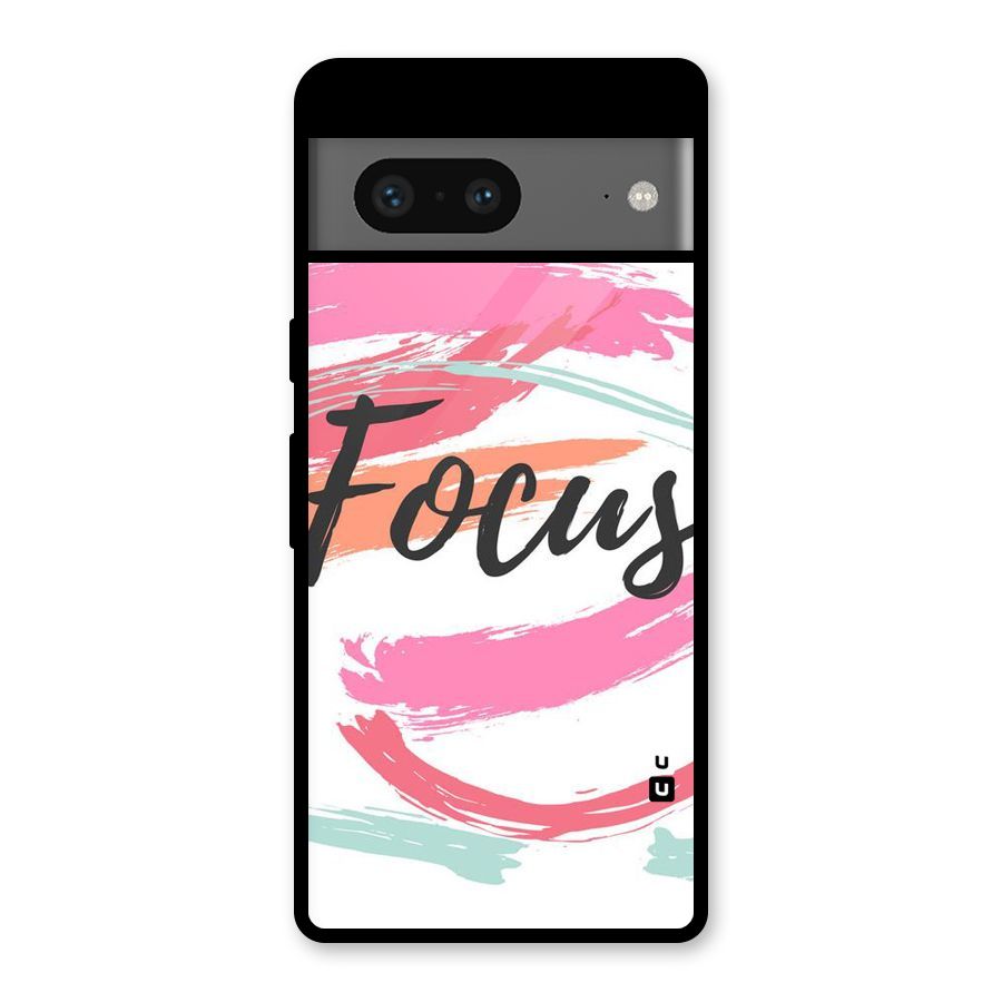Focus Colours Glass Back Case for Google Pixel 7