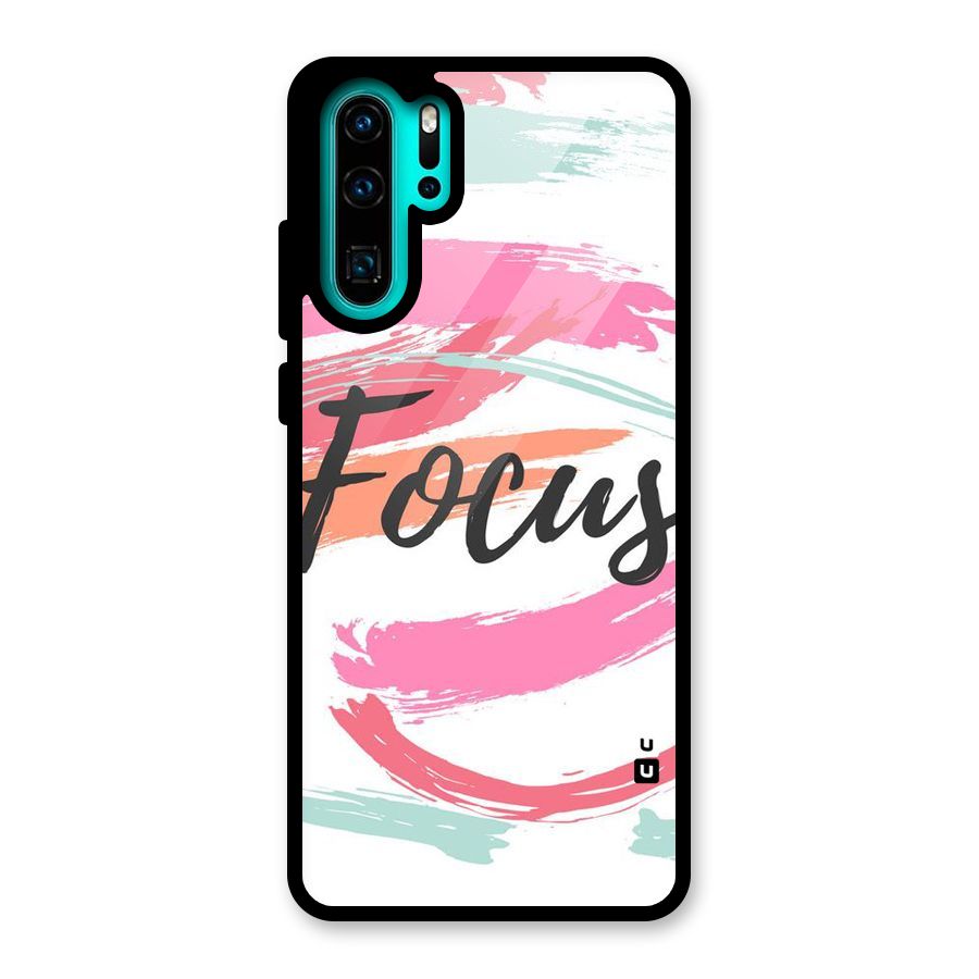 Focus Colours Glass Back Case for Huawei P30 Pro