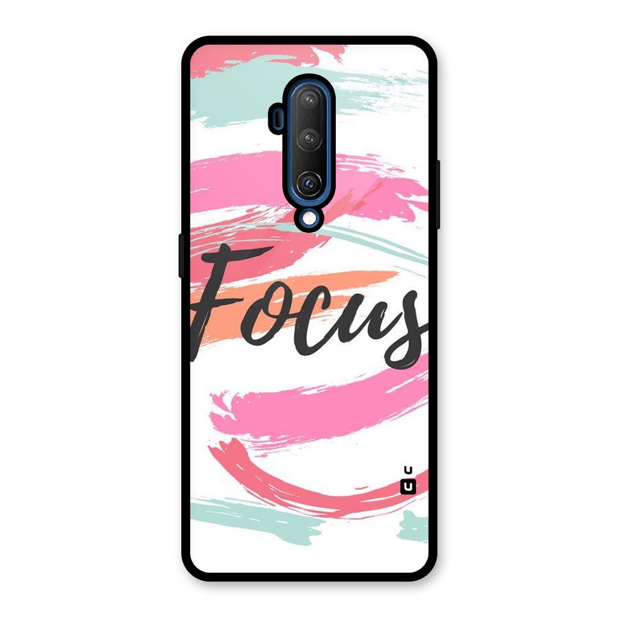 Focus Colours Glass Back Case for OnePlus 7T Pro