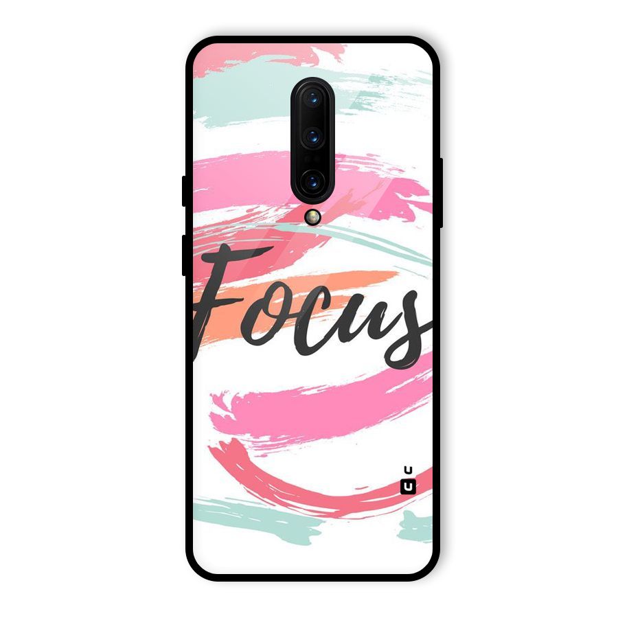 Focus Colours Glass Back Case for OnePlus 7 Pro