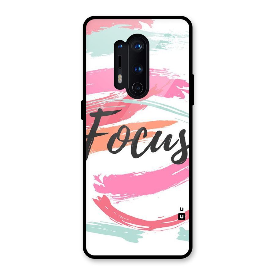 Focus Colours Glass Back Case for OnePlus 8 Pro