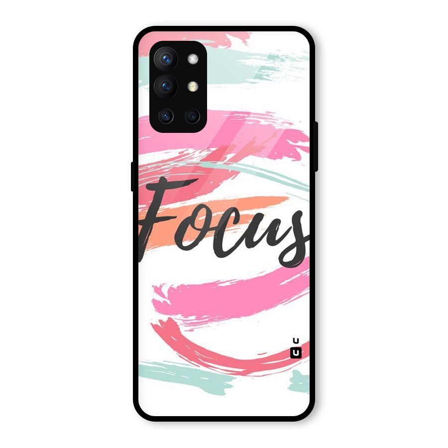 Focus Colours Glass Back Case for OnePlus 9R