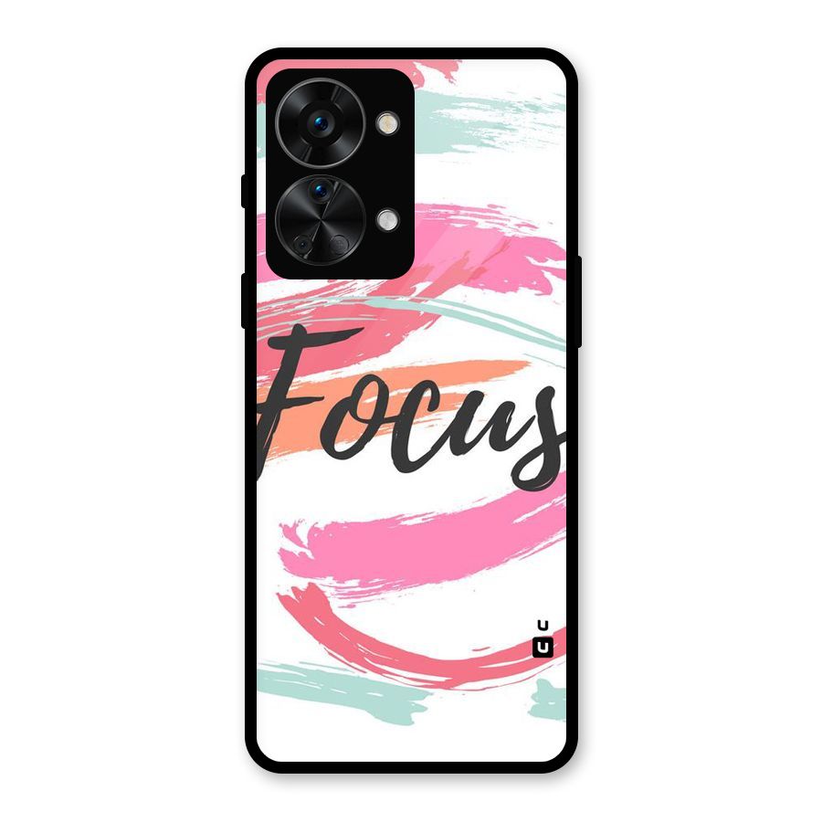 Focus Colours Glass Back Case for OnePlus Nord 2T