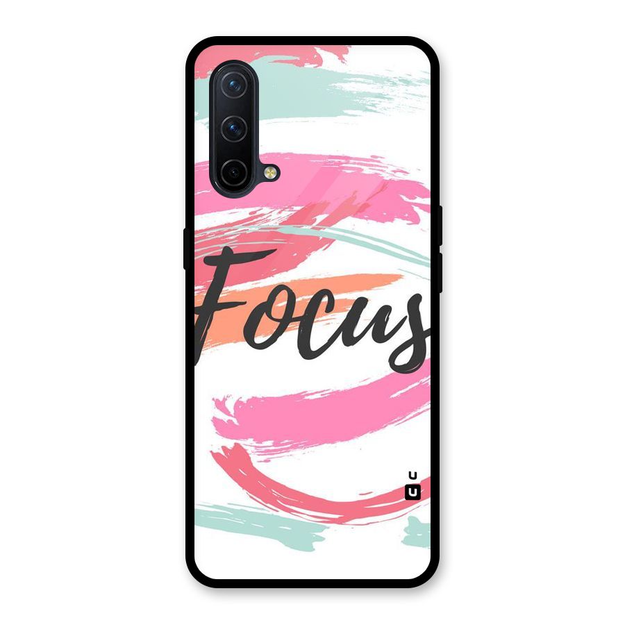 Focus Colours Glass Back Case for OnePlus Nord CE 5G