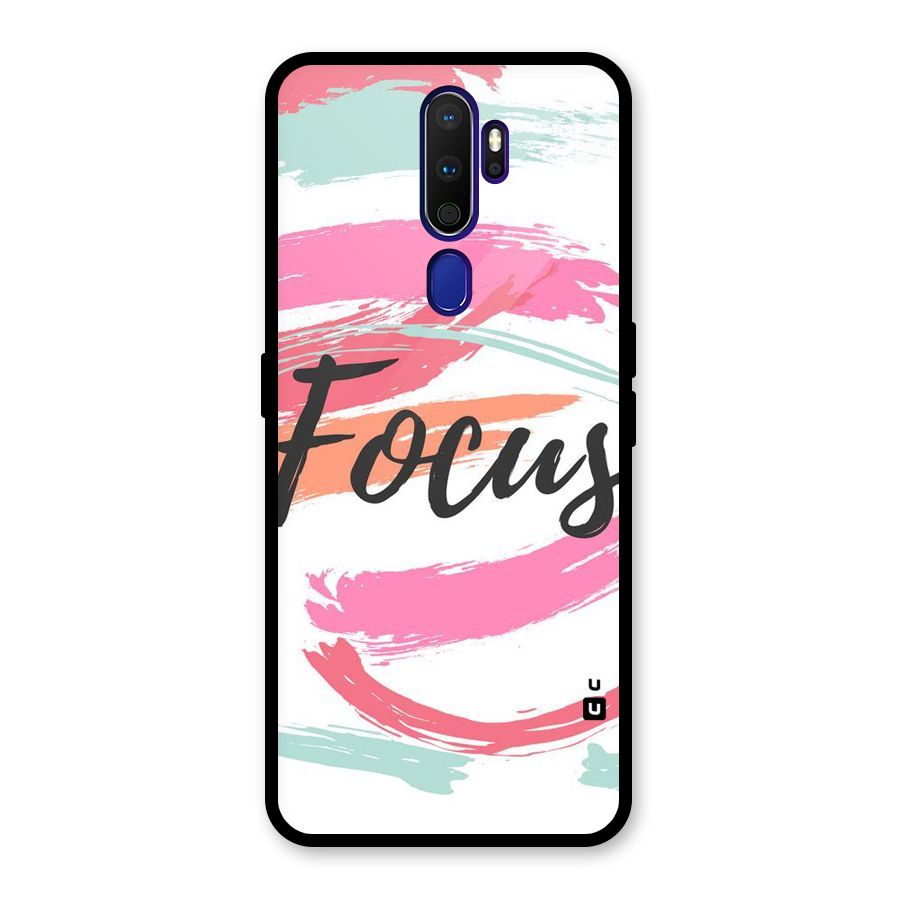 Focus Colours Glass Back Case for Oppo A9 (2020)
