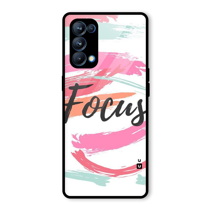 Focus Colours Glass Back Case for Oppo Reno5 Pro 5G