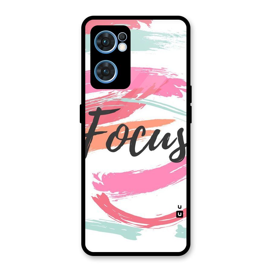 Focus Colours Glass Back Case for Oppo Reno7 5G