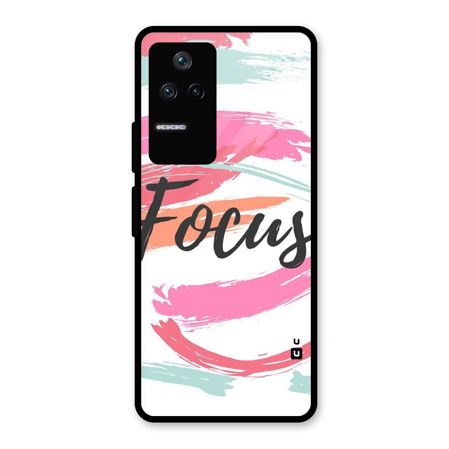 Focus Colours Glass Back Case for Poco F4 5G