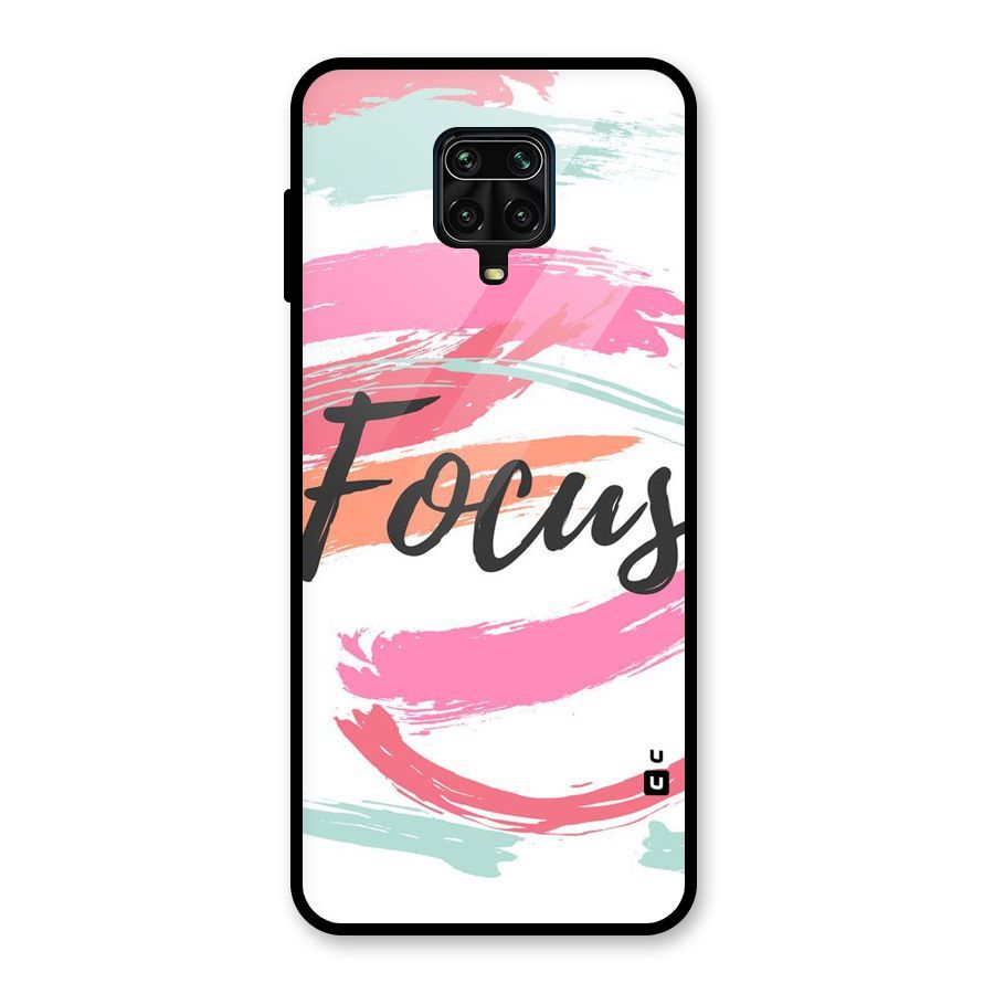 Focus Colours Glass Back Case for Poco M2 Pro