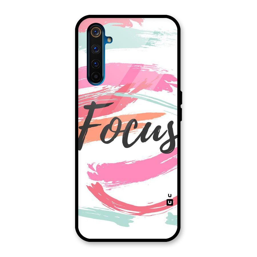 Focus Colours Glass Back Case for Realme 6 Pro