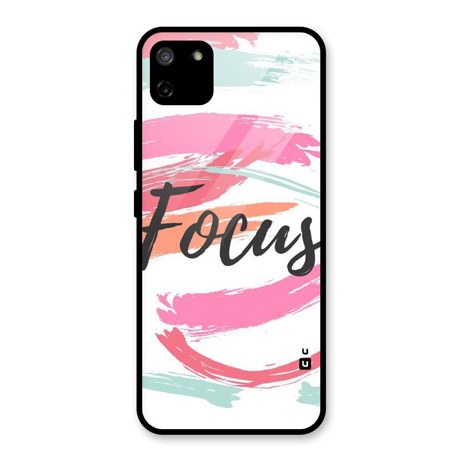 Focus Colours Glass Back Case for Realme C11