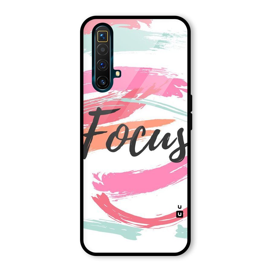 Focus Colours Glass Back Case for Realme X3 SuperZoom