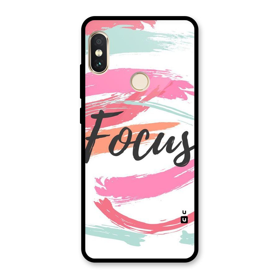 Focus Colours Glass Back Case for Redmi Note 5 Pro