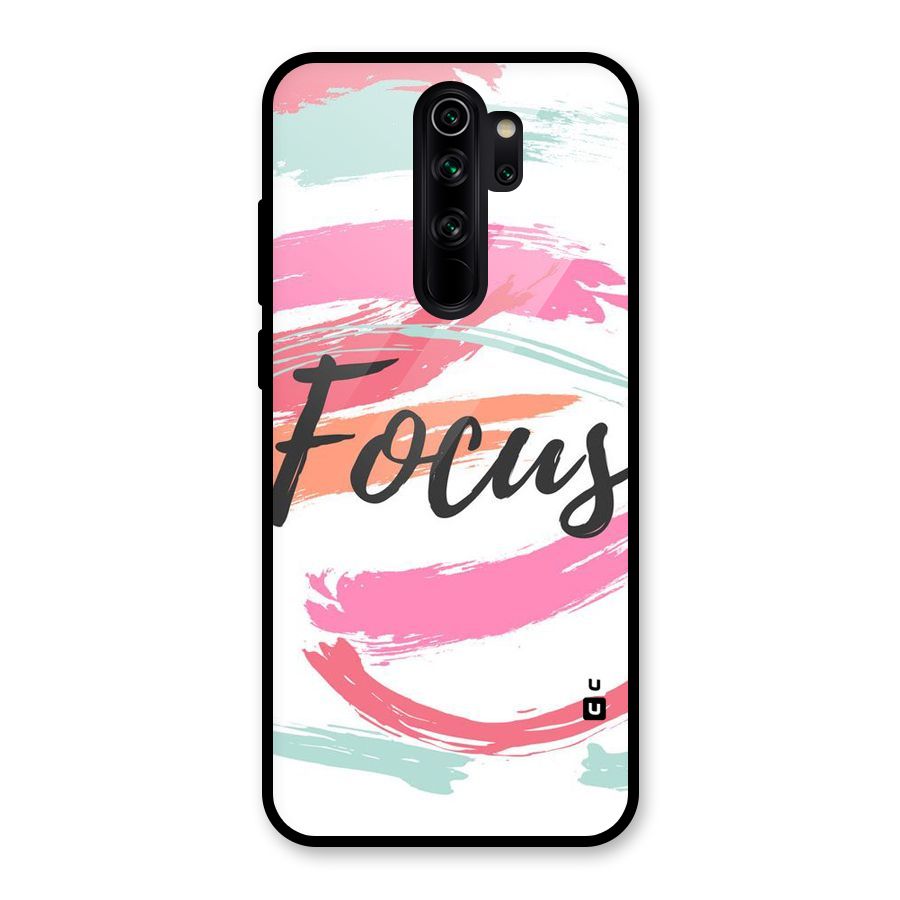 Focus Colours Glass Back Case for Redmi Note 8 Pro