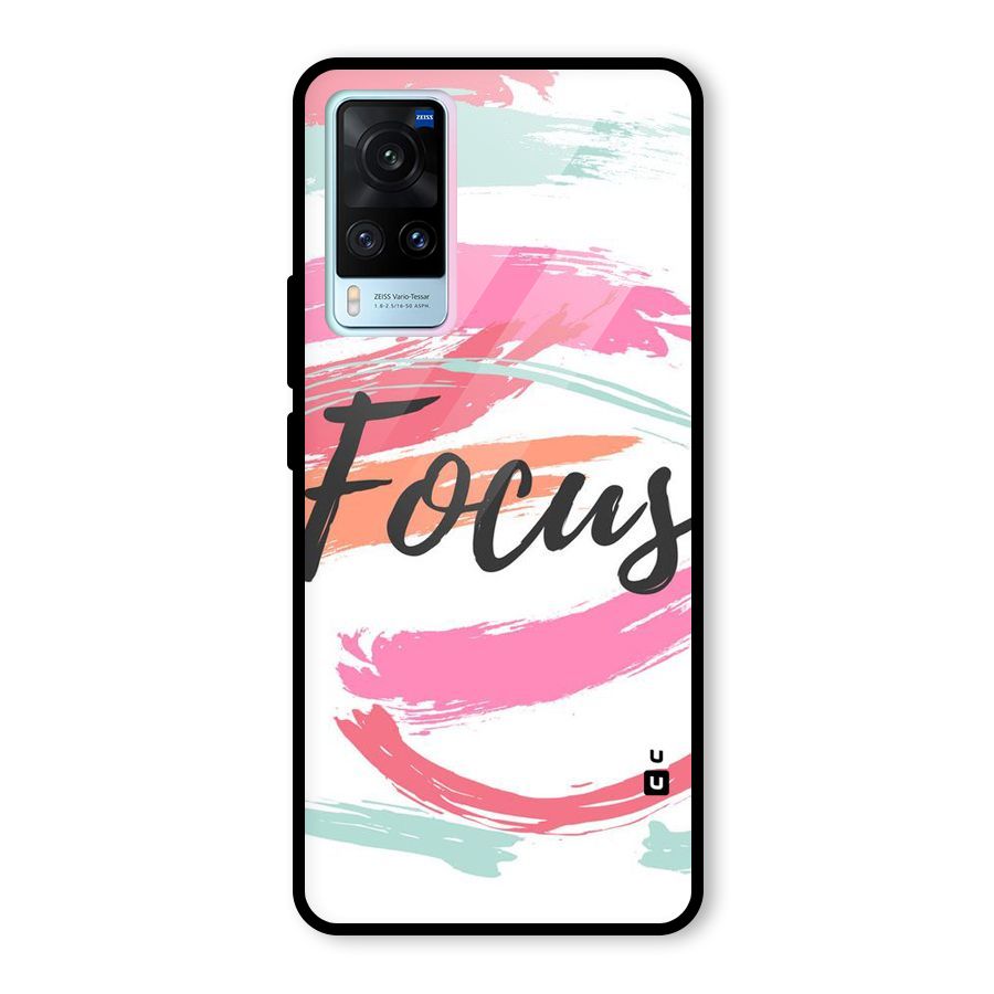 Focus Colours Glass Back Case for Vivo X60