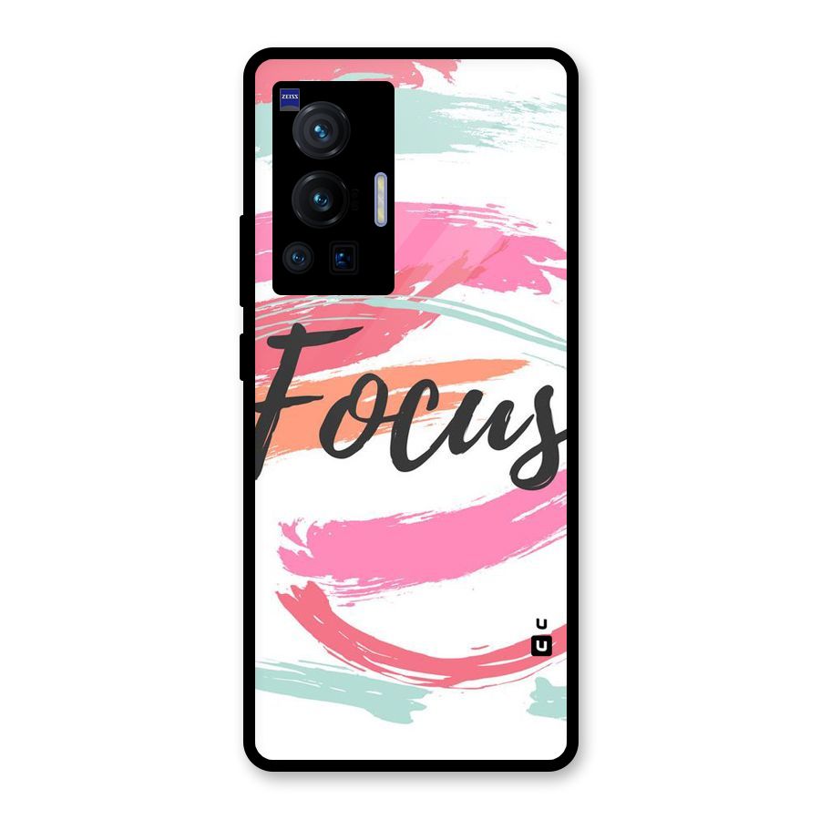 Focus Colours Glass Back Case for Vivo X70 Pro