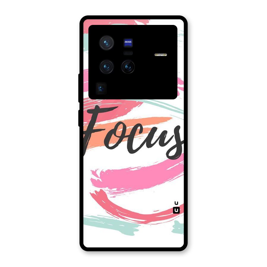 Focus Colours Glass Back Case for Vivo X80 Pro
