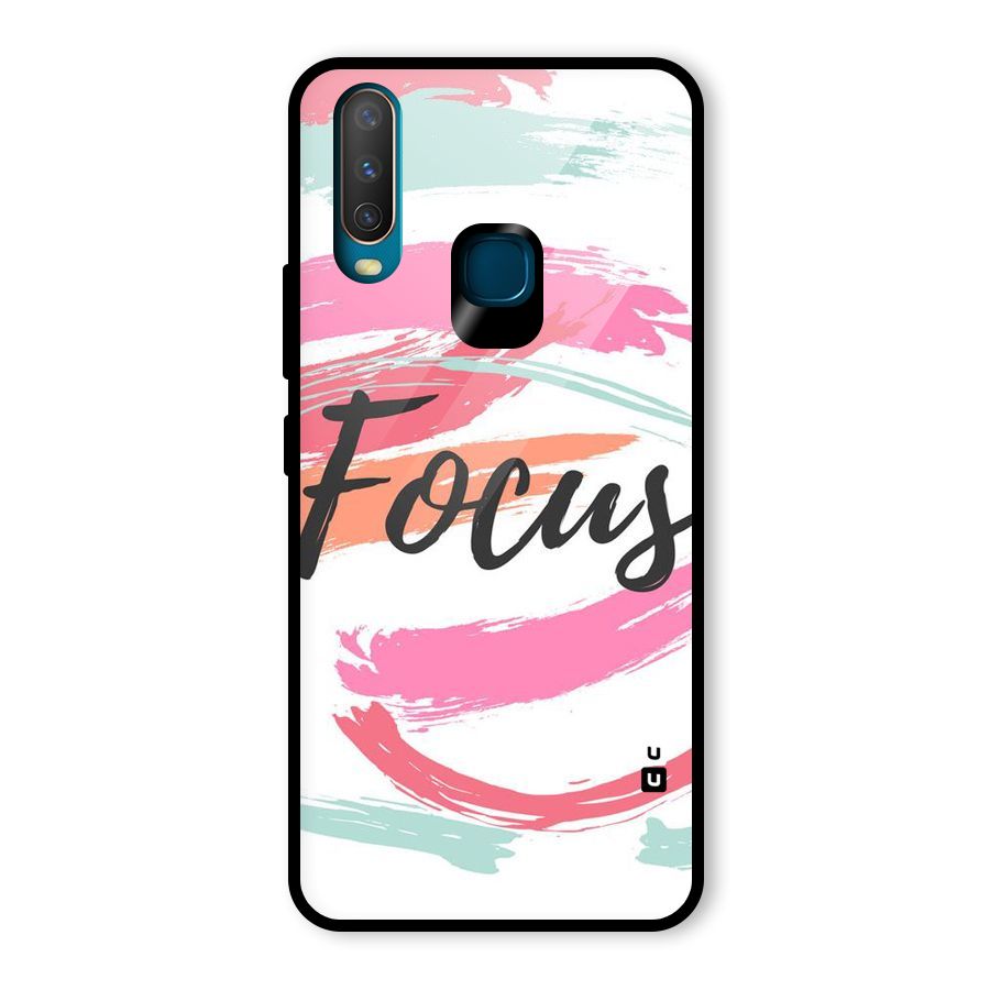 Focus Colours Glass Back Case for Vivo Y12