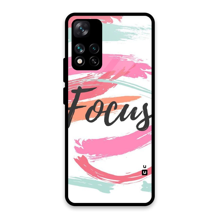 Focus Colours Glass Back Case for Xiaomi 11i HyperCharge 5G