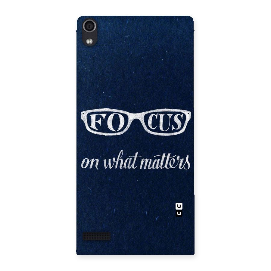 Focus Matters Back Case for Ascend P6