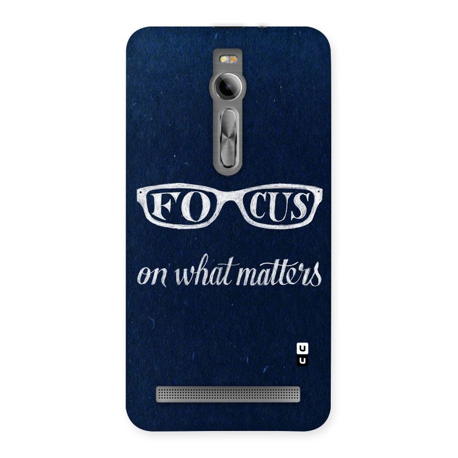 Focus Matters Back Case for Asus Zenfone 2