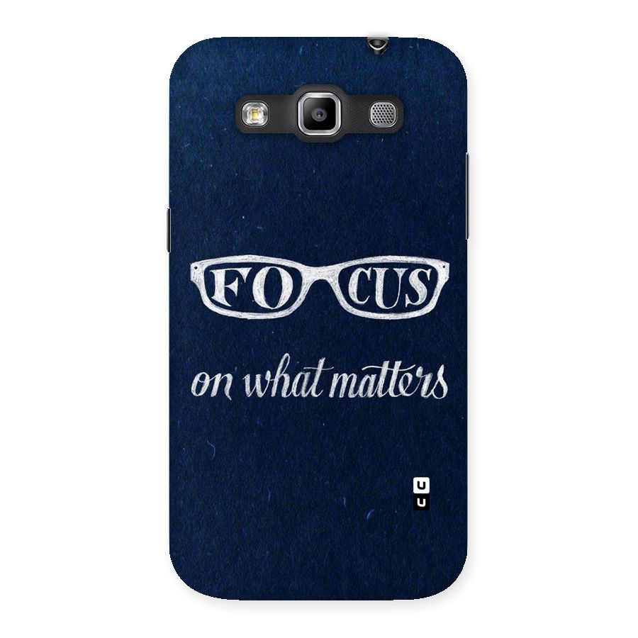 Focus Matters Back Case for Galaxy Grand Quattro