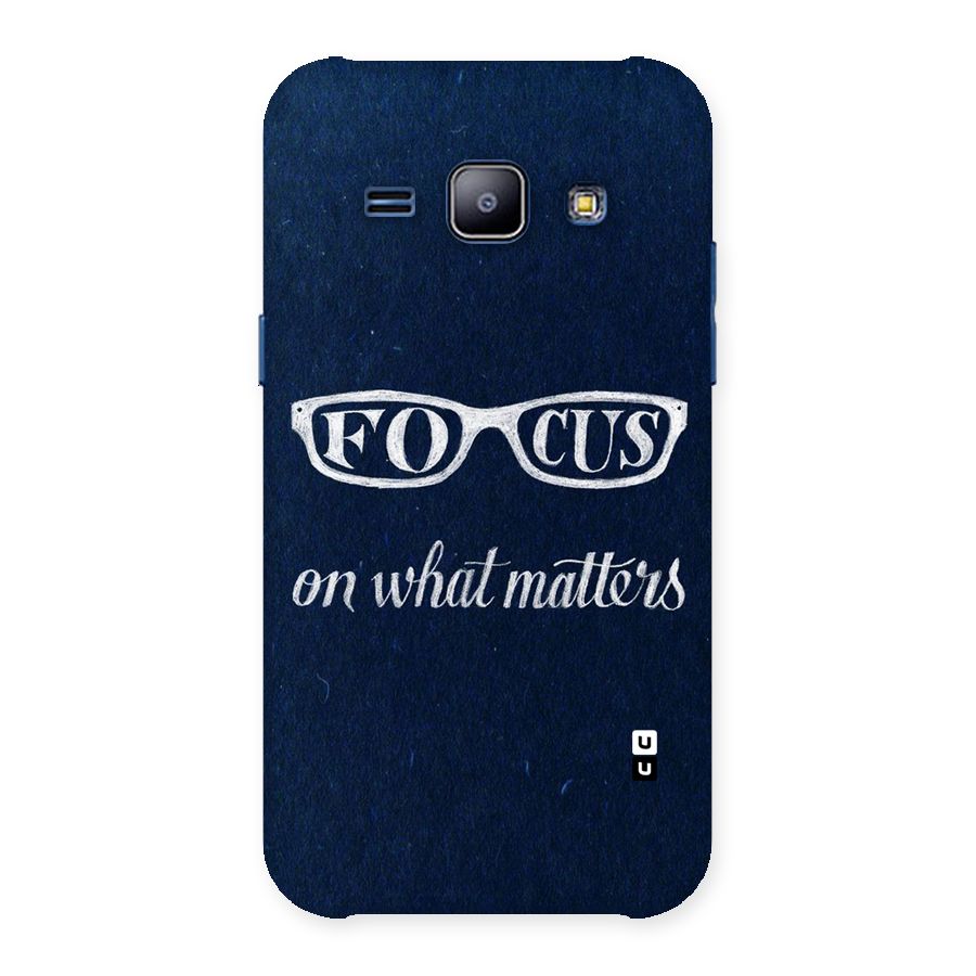 Focus Matters Back Case for Galaxy J1