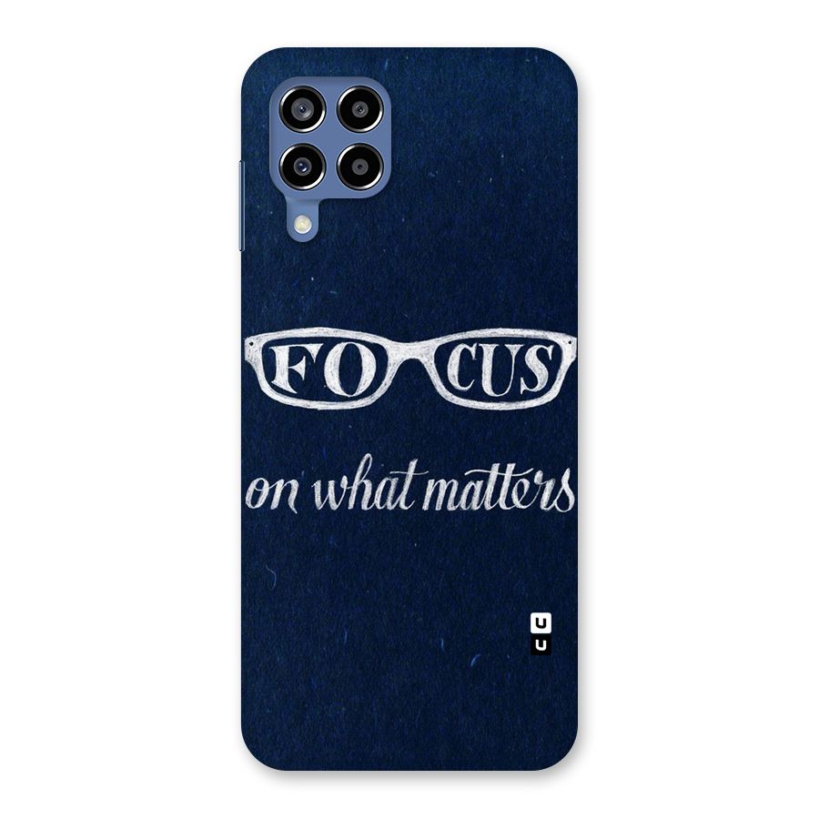 Focus Matters Back Case for Galaxy M53 5G