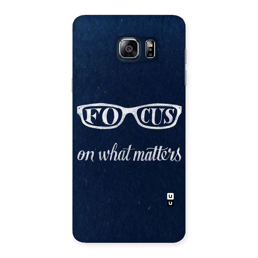 Focus Matters Back Case for Galaxy Note 5