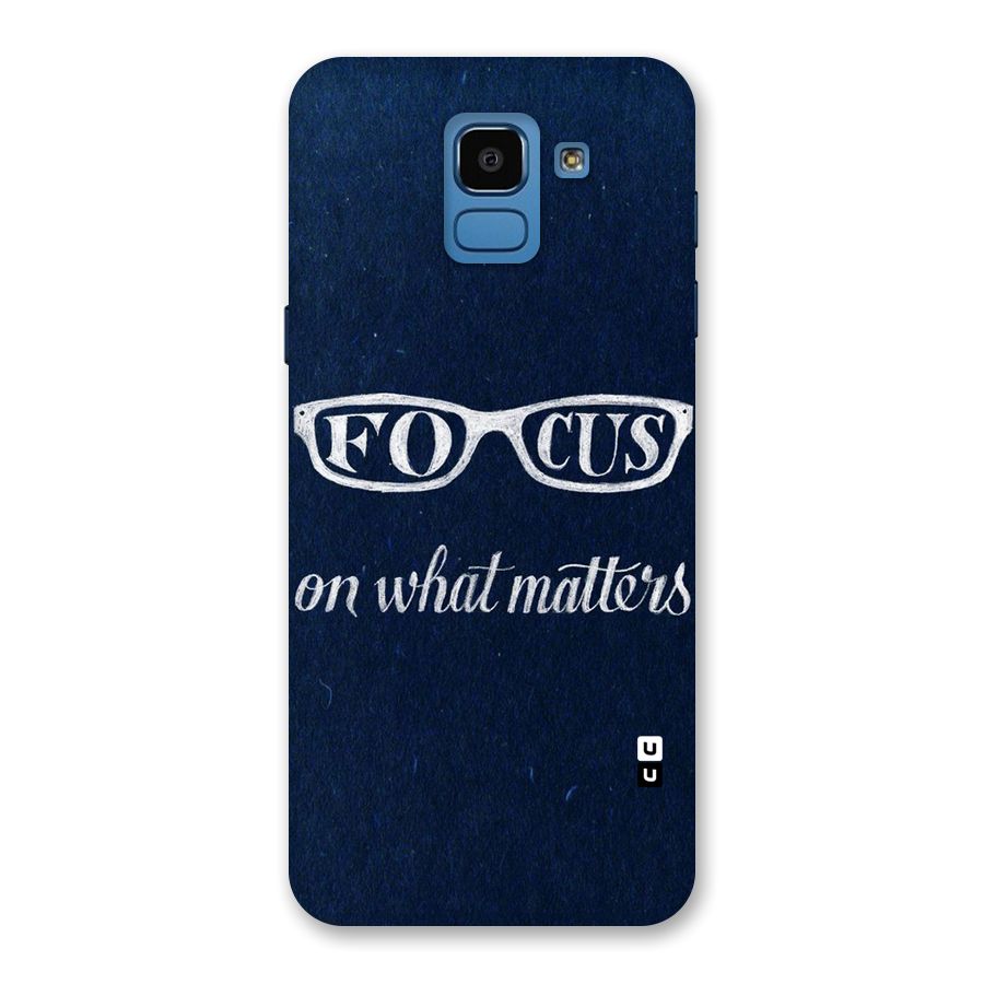 Focus Matters Back Case for Galaxy On6