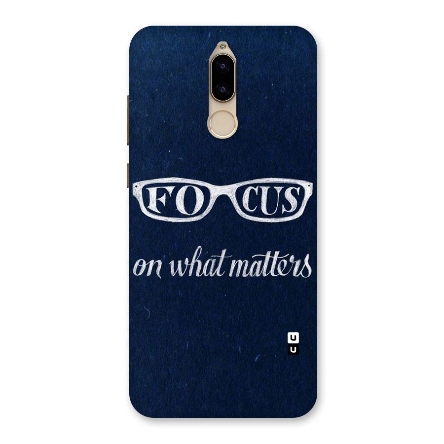 Focus Matters Back Case for Honor 9i