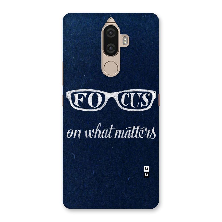 Focus Matters Back Case for Lenovo K8 Note