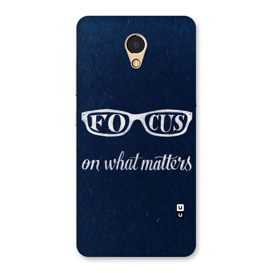 Focus Matters Back Case for Lenovo P2