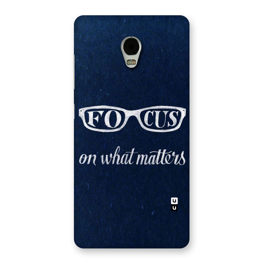 Focus Matters Back Case for Lenovo Vibe P1