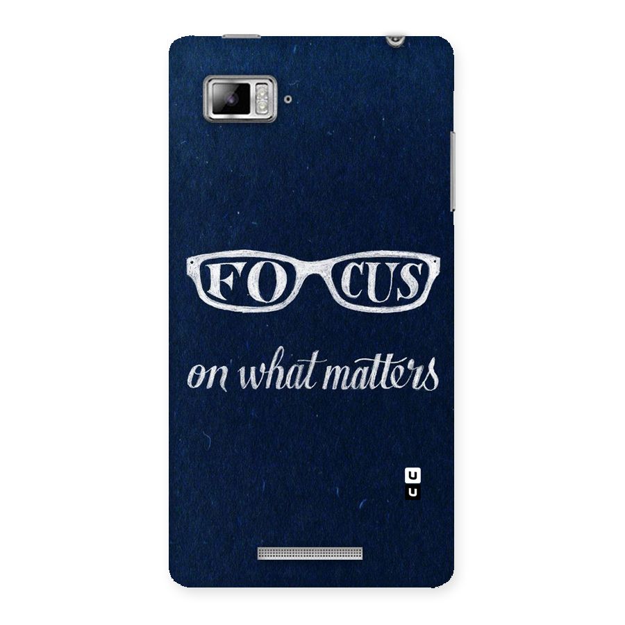 Focus Matters Back Case for Lenovo Vibe Z K910