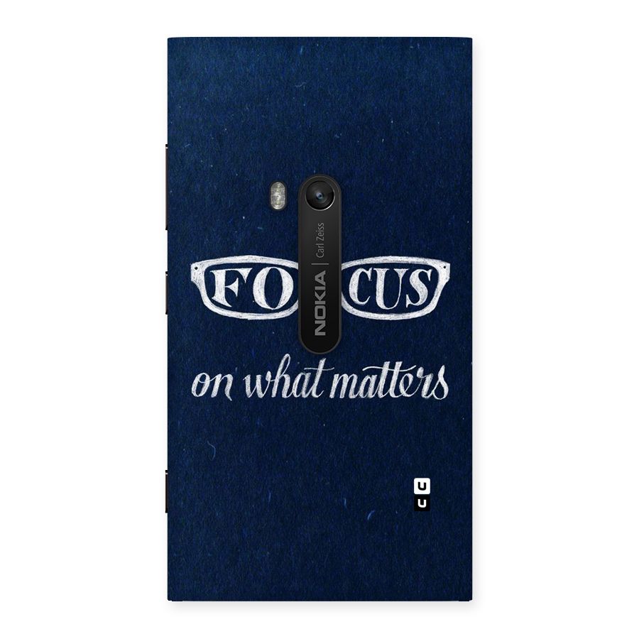 Focus Matters Back Case for Lumia 920